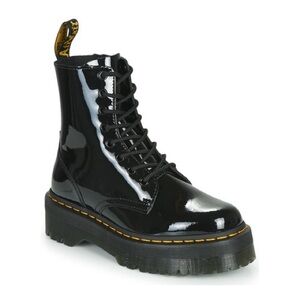 Dr. Martens Black Patent Leather Boots